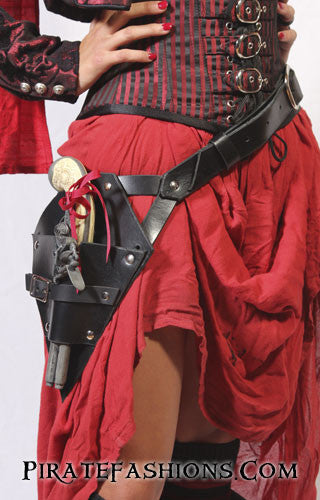 Bloody Hip Holster Belt - Pirate Fashions