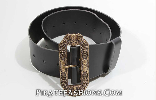 Jolly Big Pirate Belt Pirate Black / Nickel