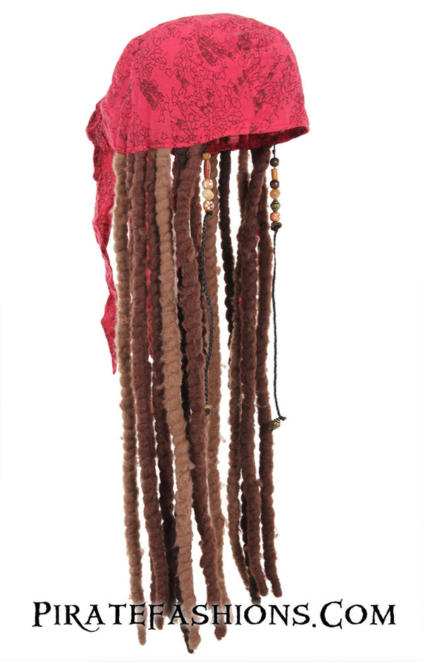 exact Jack Sparrow styled Pirate HAIR BEADS for wig