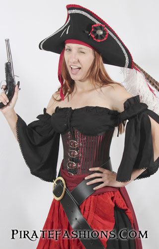 Women's Pirate Blouses, Shirts and Tops