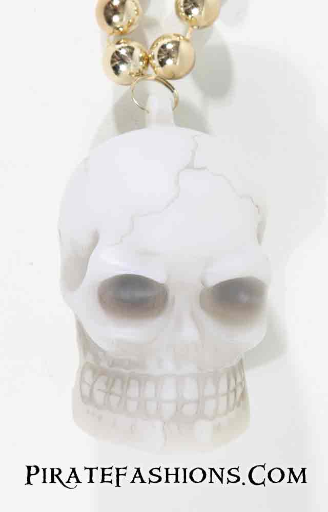 Light Up Skull  Specialty Bead