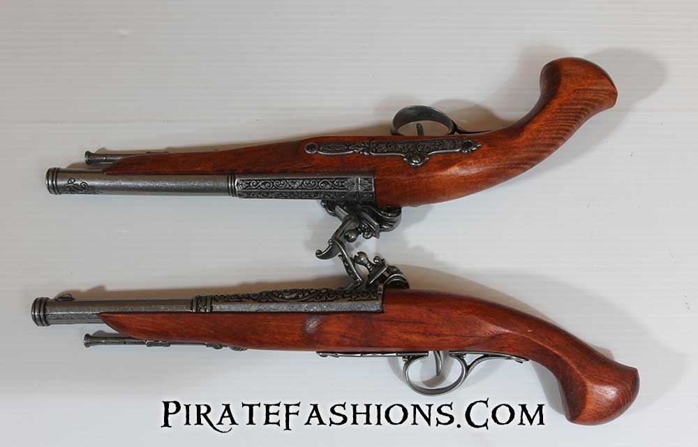 Left N Right Flintlock Pistol Set (non-firing replica)