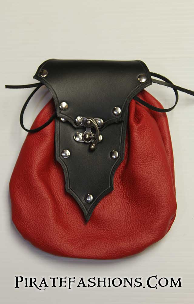 Pirate Leather Belt Pouch