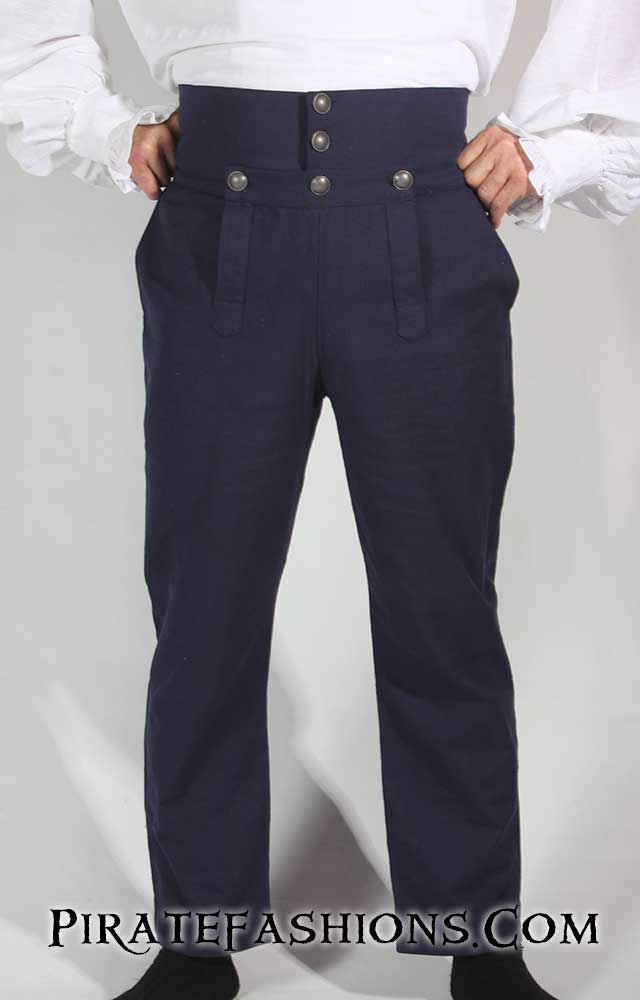 Drop Front Trousers