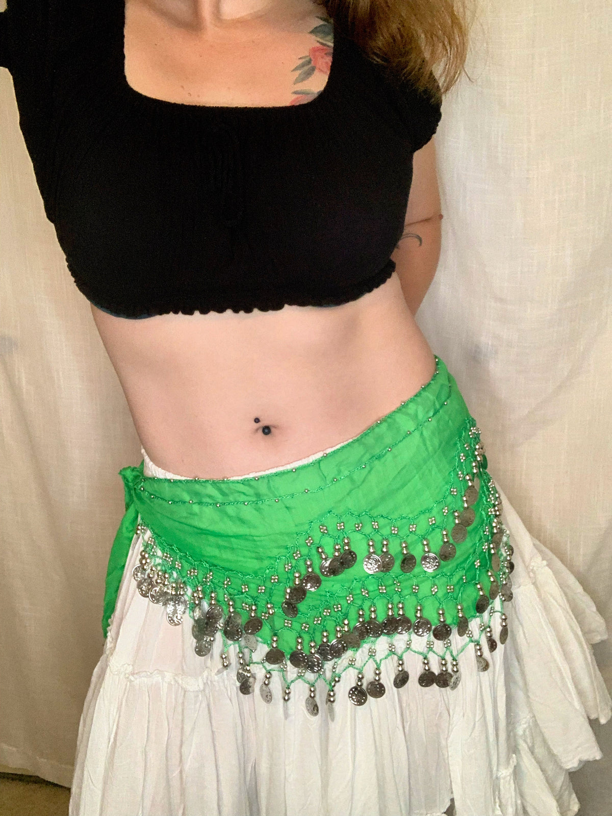 Chiffon Hip Scarf