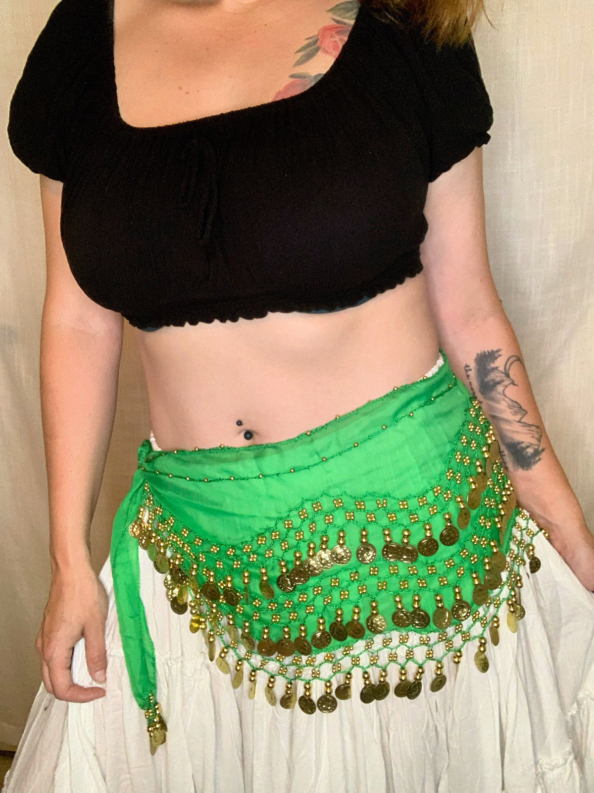 Chiffon Hip Scarf