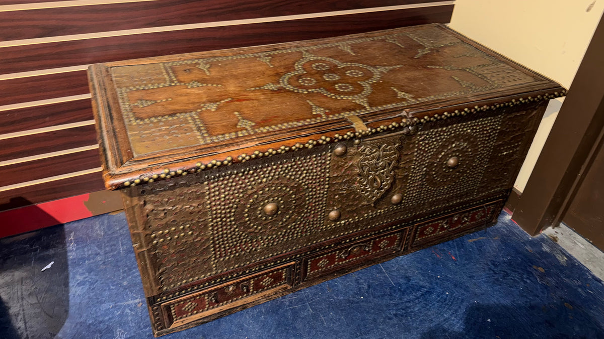1700 Spanish Walnut Chest