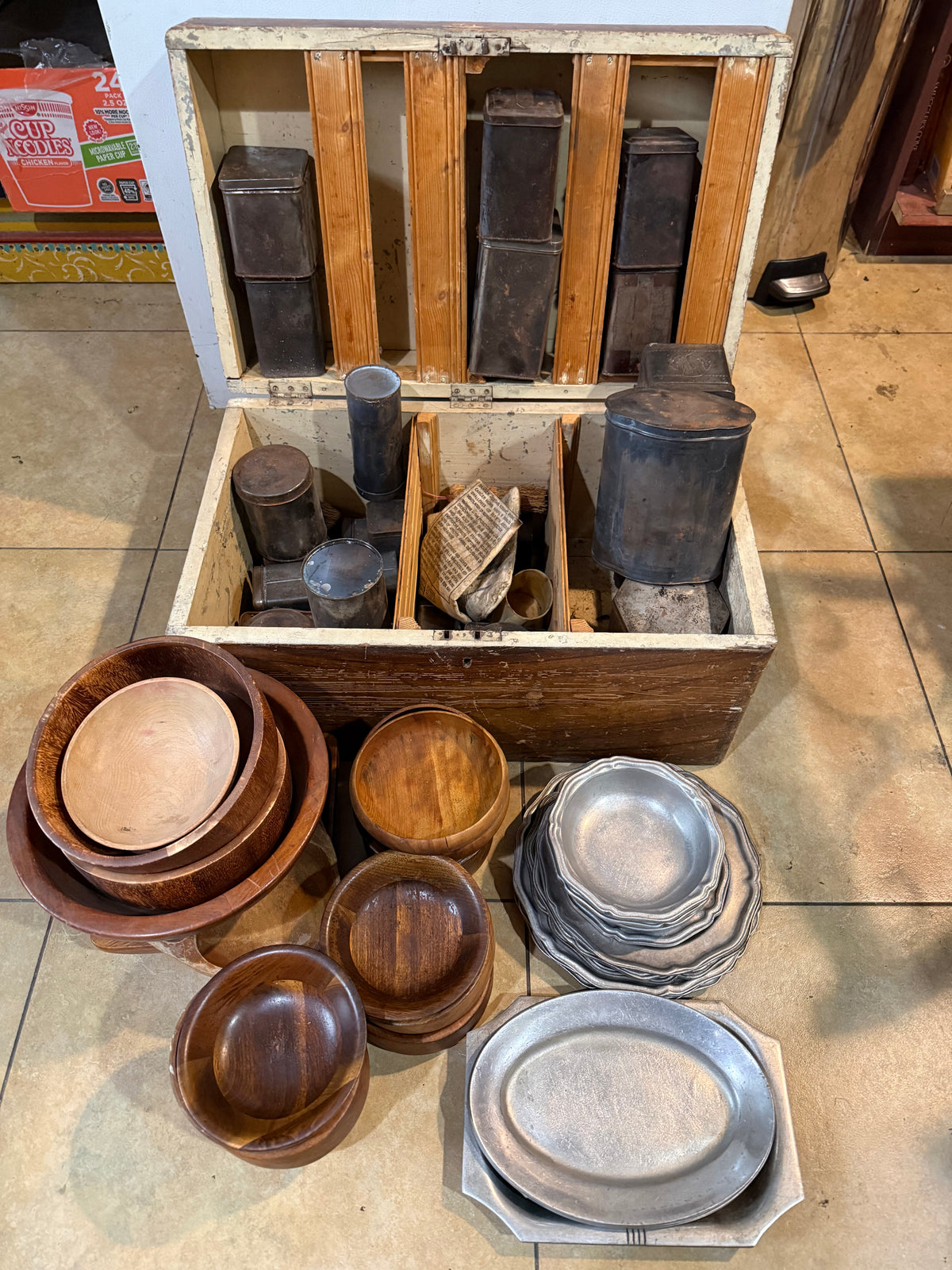 Historical Kitchen Chest