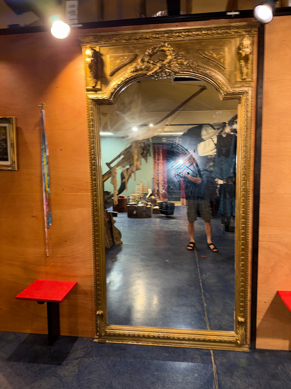 Giant 8x4 foot Golden Mirror