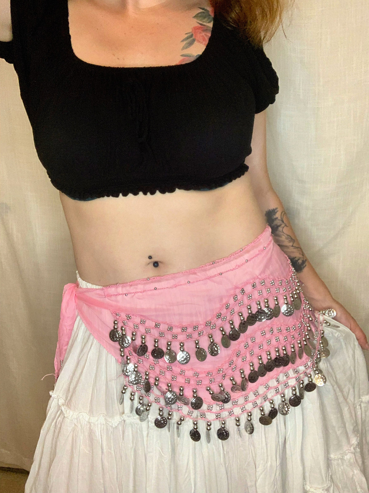 Chiffon Hip Scarf
