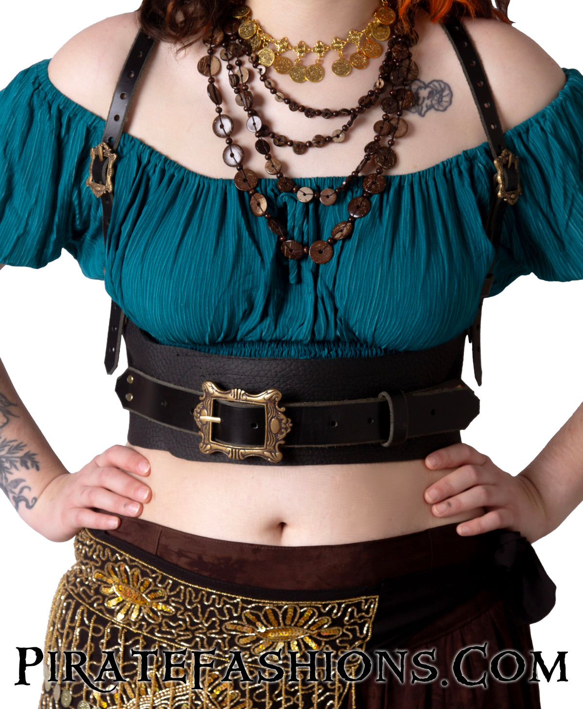 Leather Raider Bodice