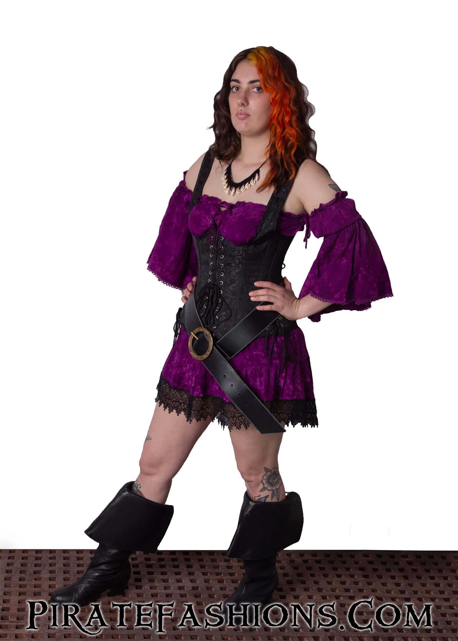 Corset Médieval Femme En Satin - Bustier Avec Baleines, Lacets Dos, Pour Costume, Fête, Soirée à Thème - 10