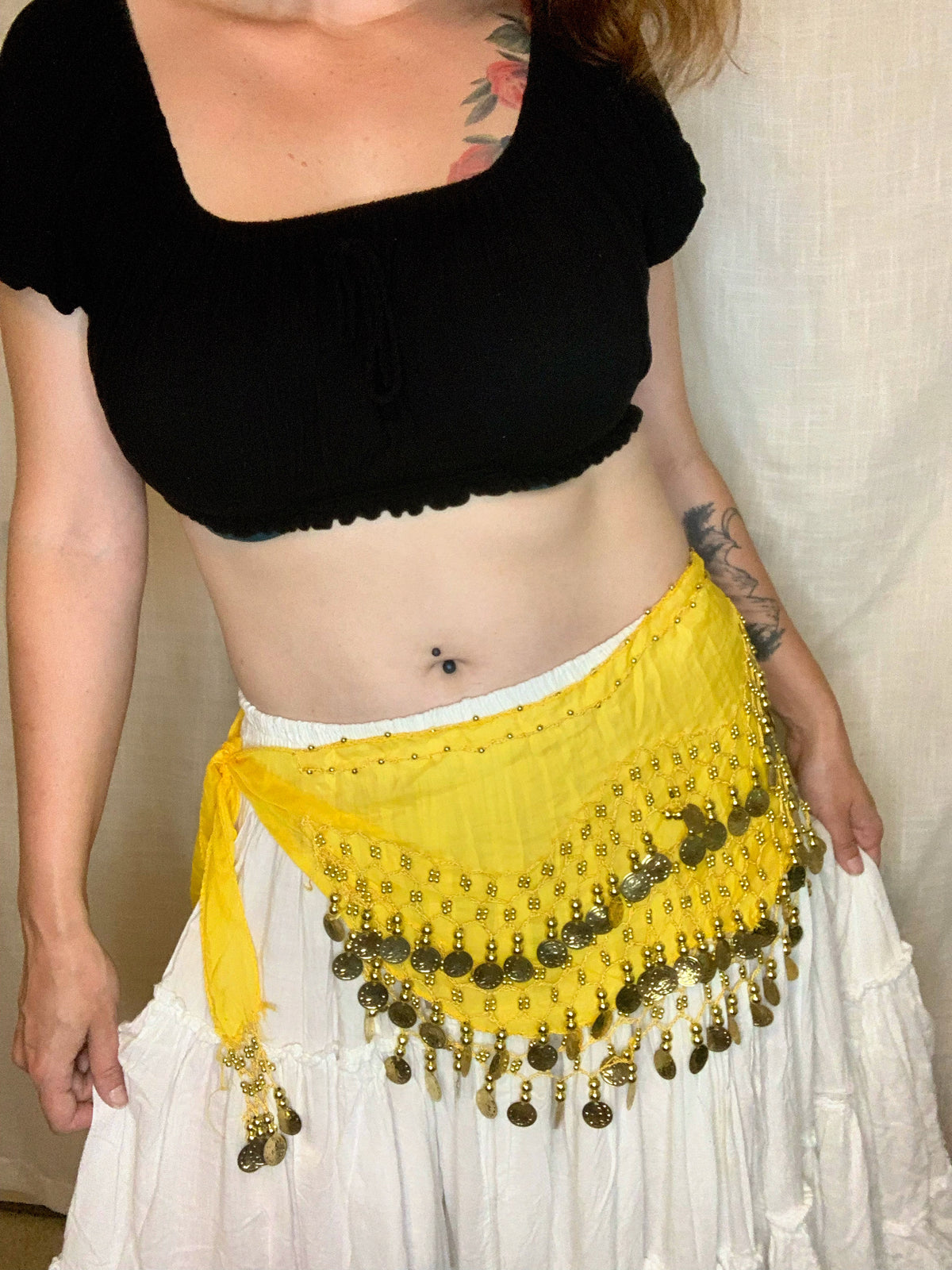 Chiffon Hip Scarf