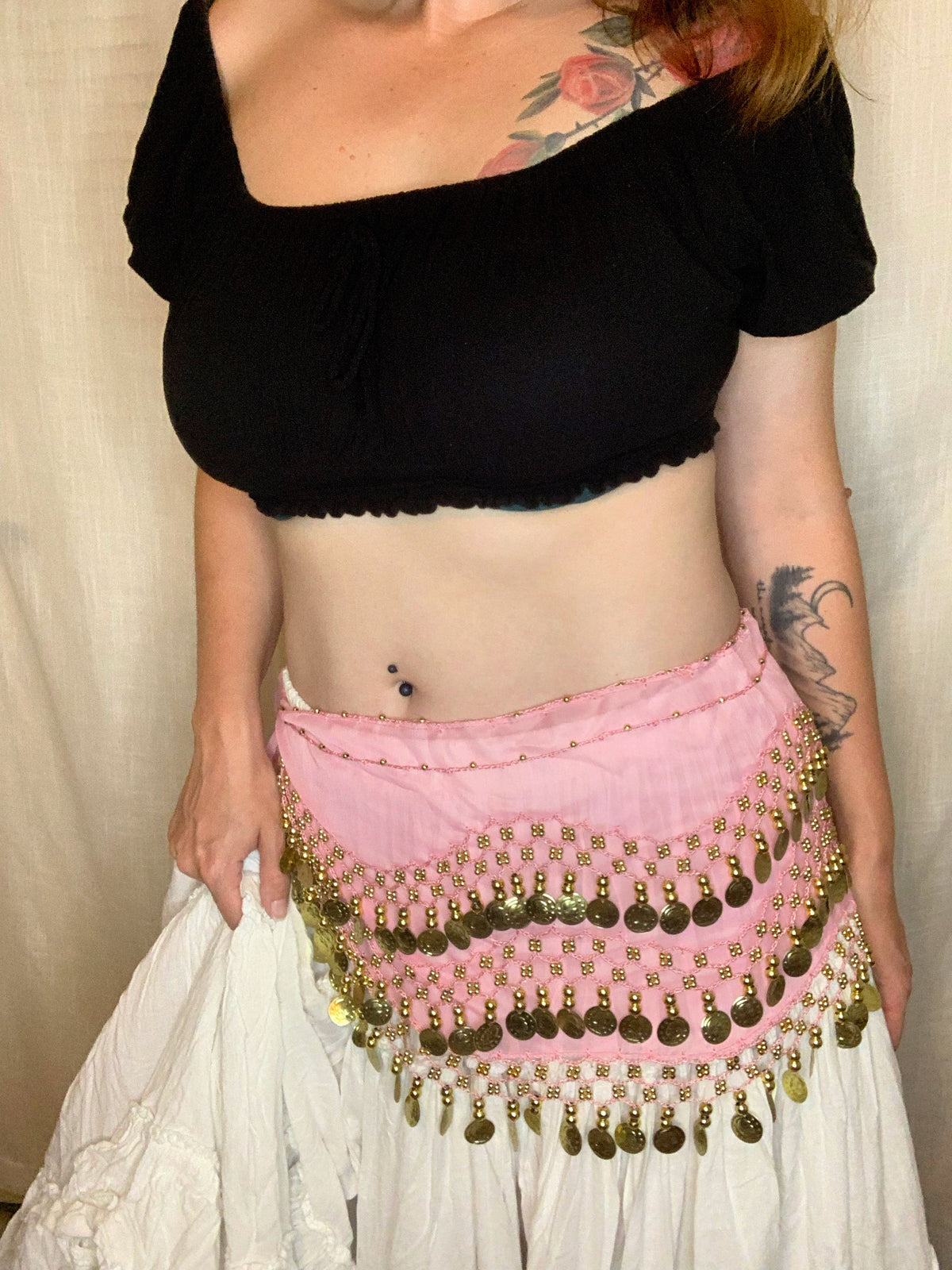 Chiffon Hip Scarf