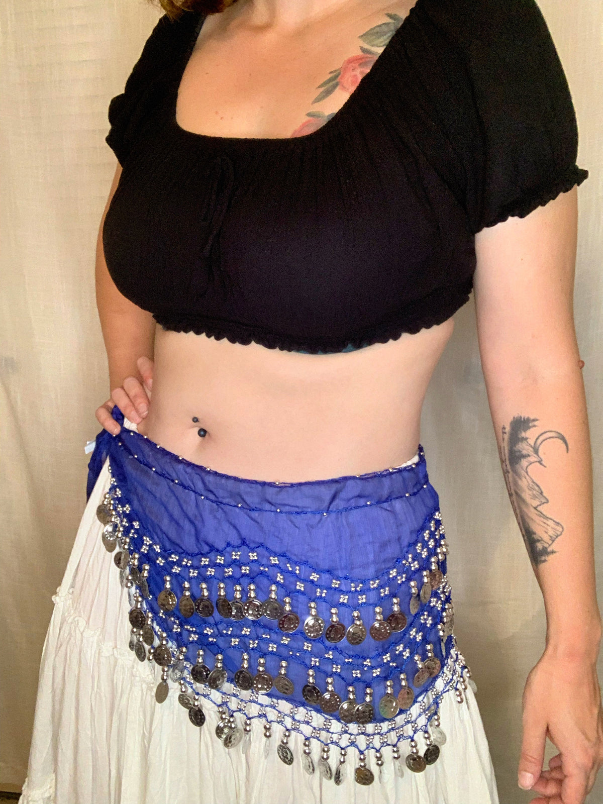 Chiffon Hip Scarf