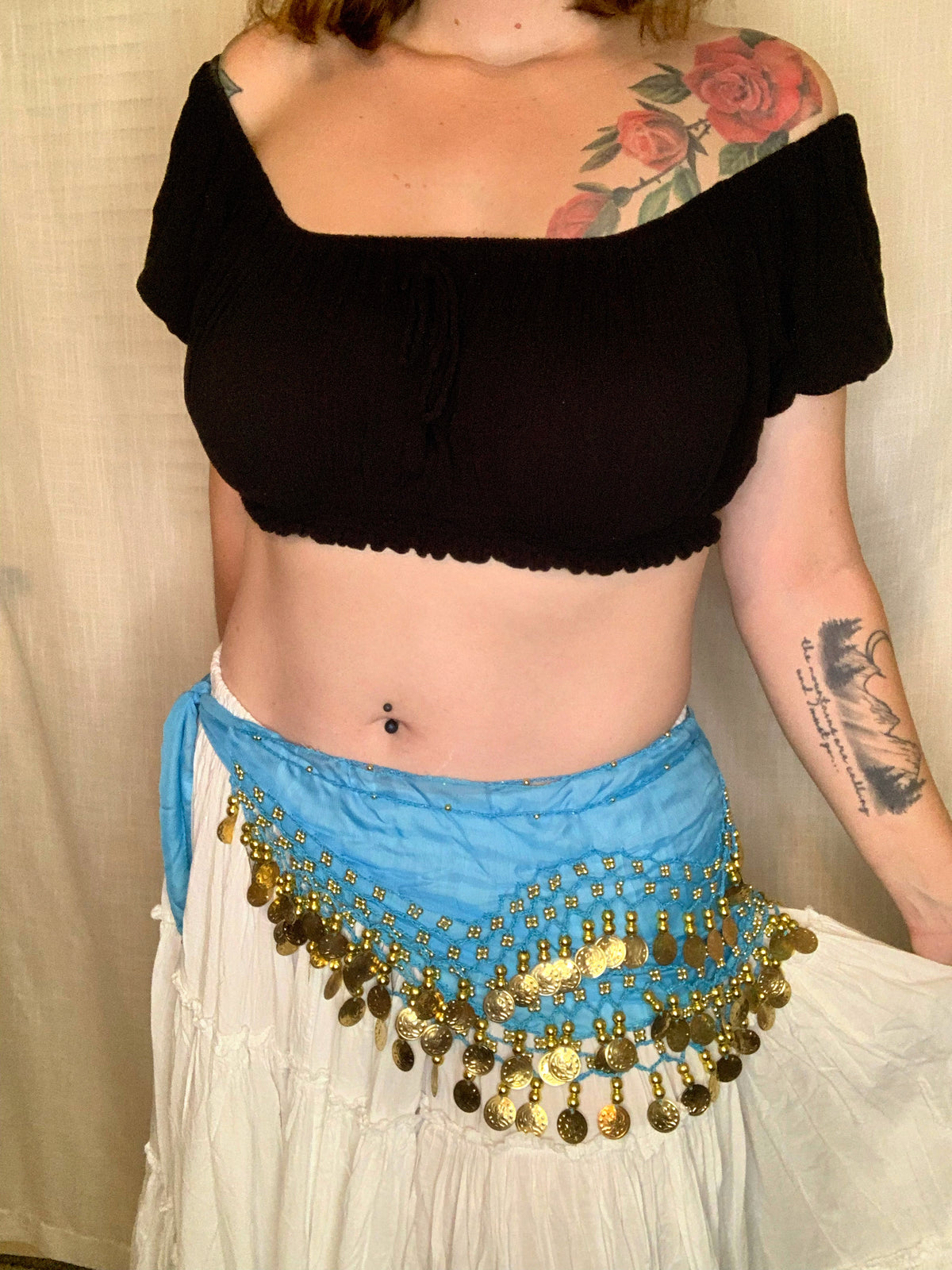 Chiffon Hip Scarf
