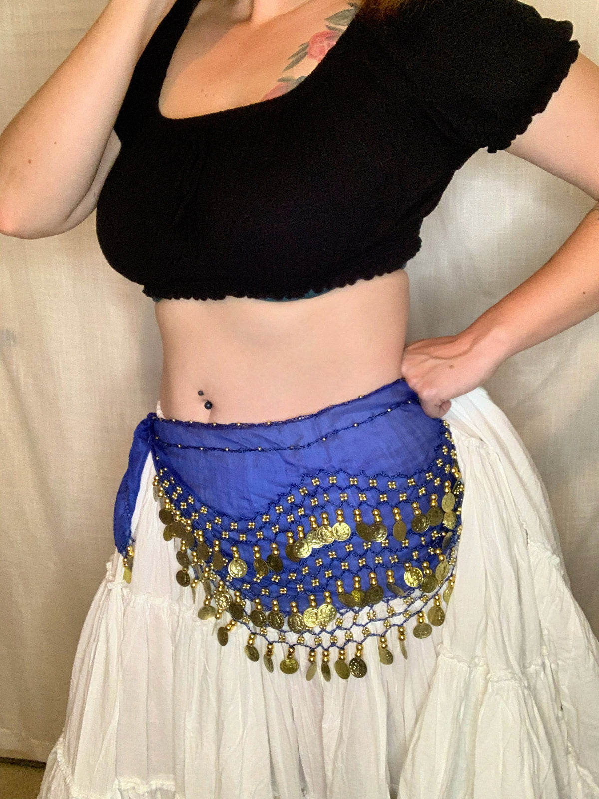 Chiffon Hip Scarf