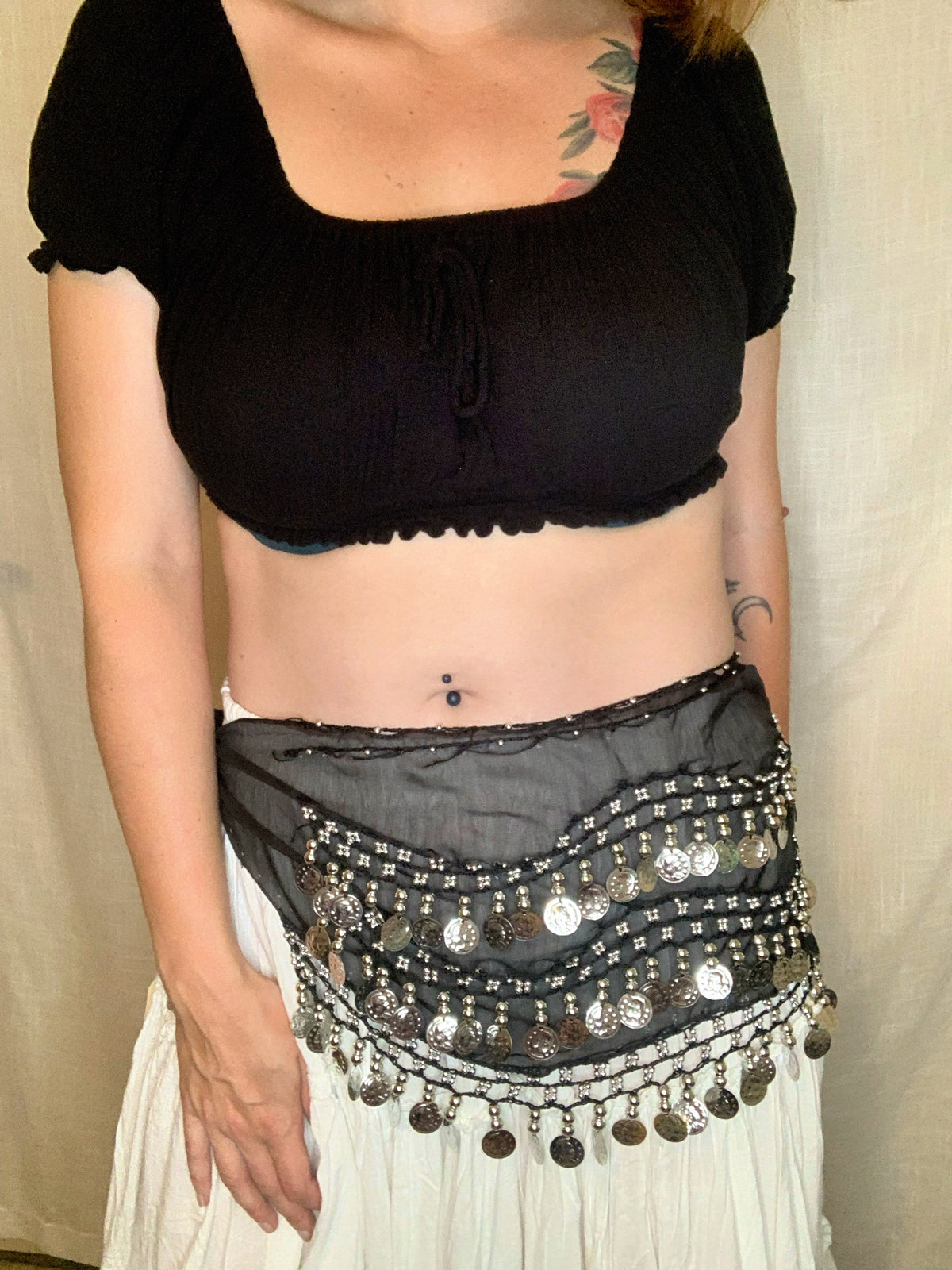 Chiffon Hip Scarf