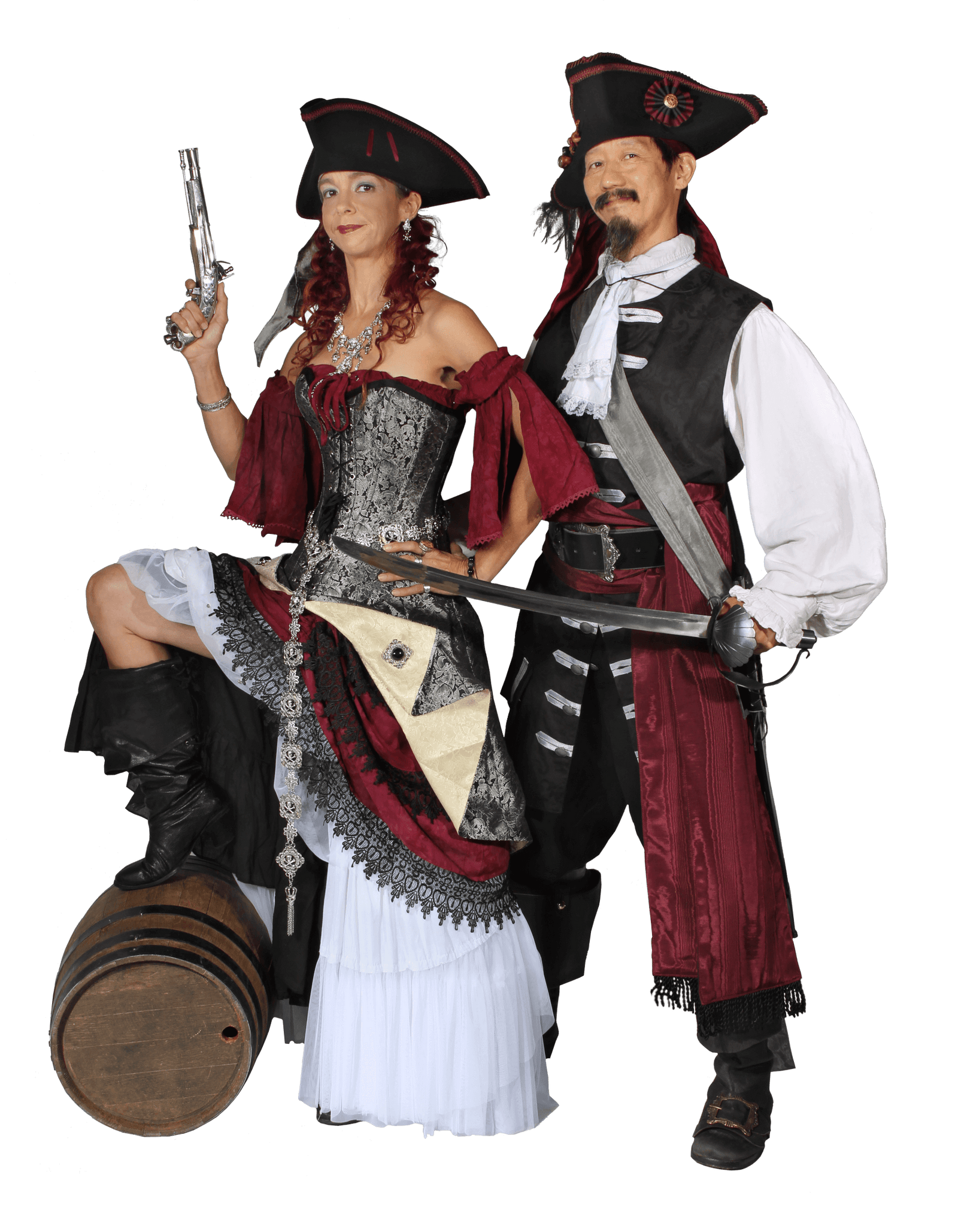 Pirate Fashions Authentic Clothing, N' Weapons fer Pirates, Wenches, Privateers N' Bucaneers