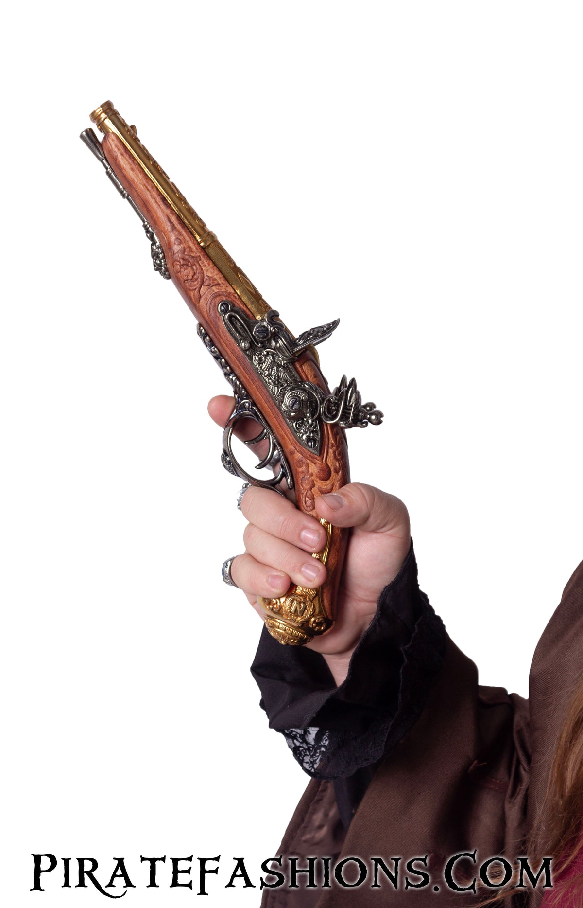 Double Barrel Napoleonic Flintlock(Non-Firing Replica)