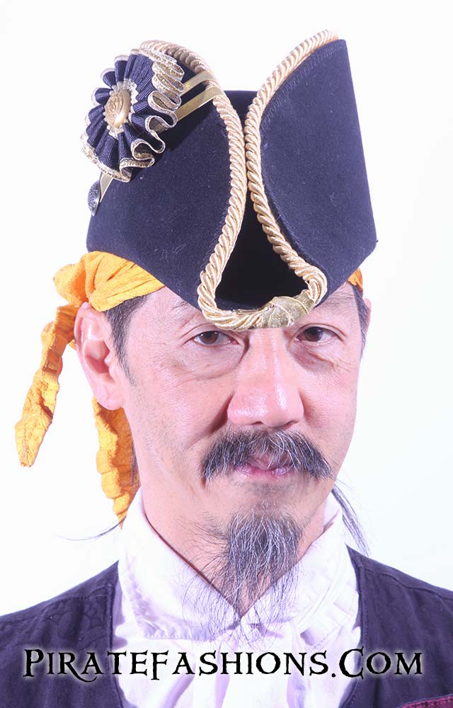 Navy Bicorne Hat
