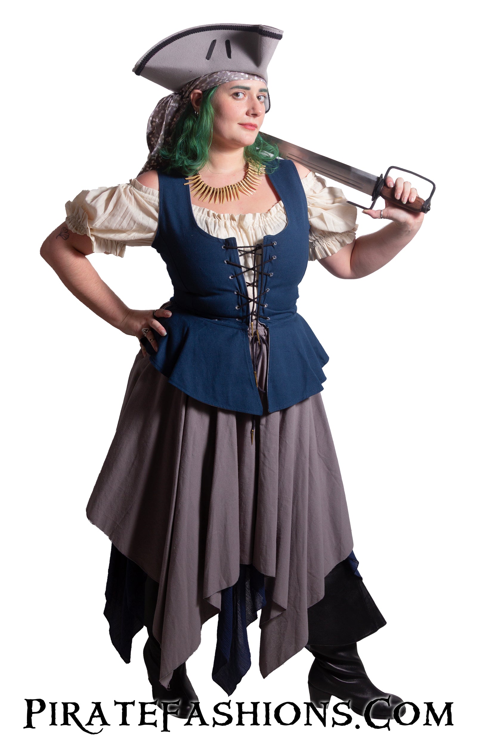 Blue Pirate Collections - Pirate Fashions Blue Pirate Collections - Pirate Fashions