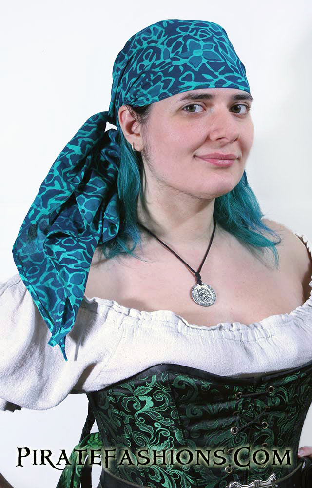 Calico Pirate Bandana Scarf