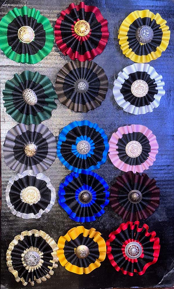 Cockade Patch Rosette Cockades - Pirate Fashions
