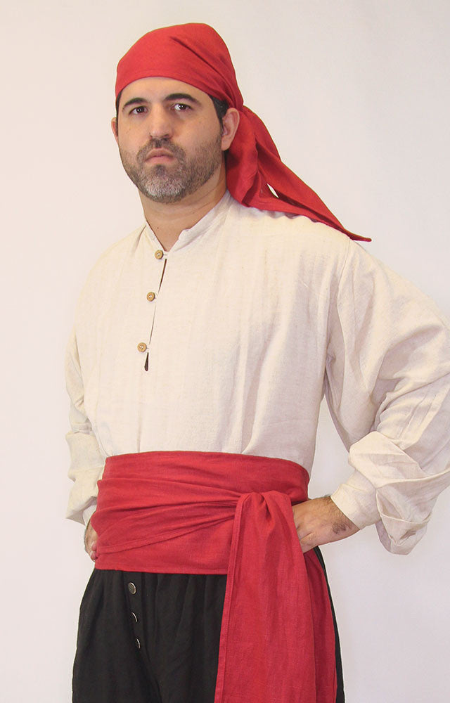 Cotton Pirate Sash Pirate Fashions1