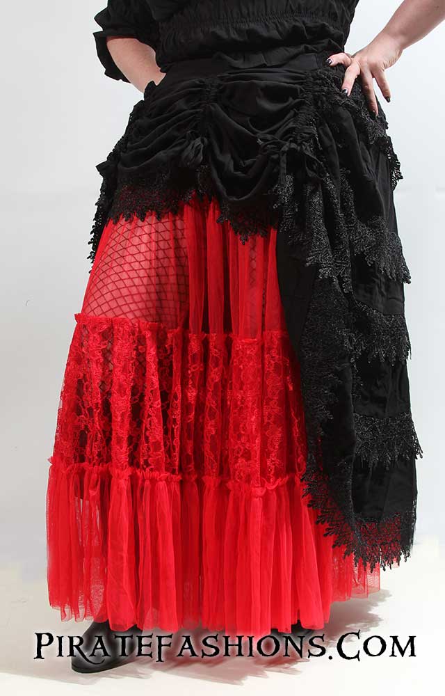 Luscious Lacy Lady Skirt - Pirate Fashions Luscious Lacy Lady Skirt - Pirate Fashions