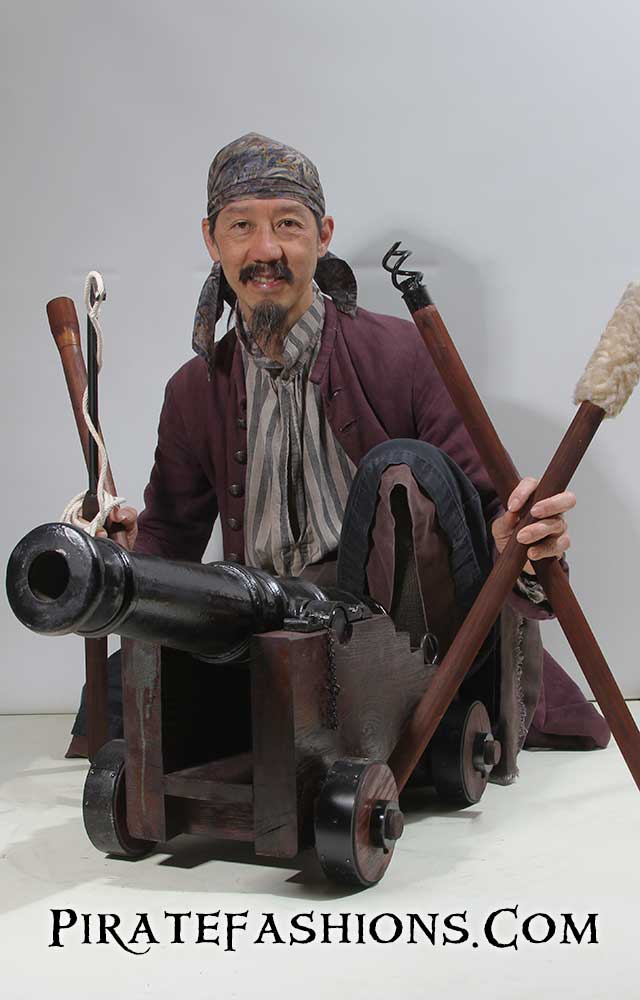 Black Powder Pirate Cannons n' Swivel Gun Pirate Fashions
