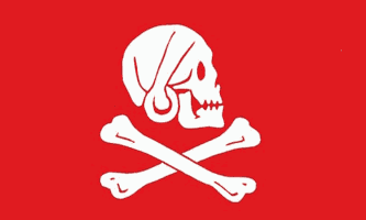 60x90CM Jack Rackham Pirate Laurent Drapeau Clipart Bone Edward England  Skull Headband Crossbones Pirates Flags and Banners