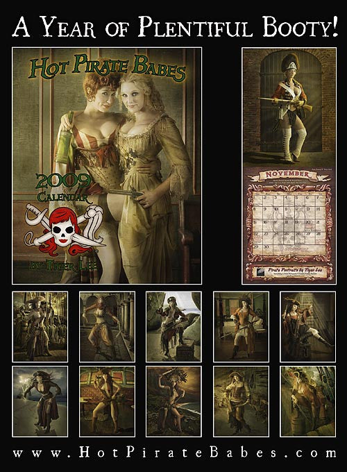 2010 Hot Pirate Babes Calendar