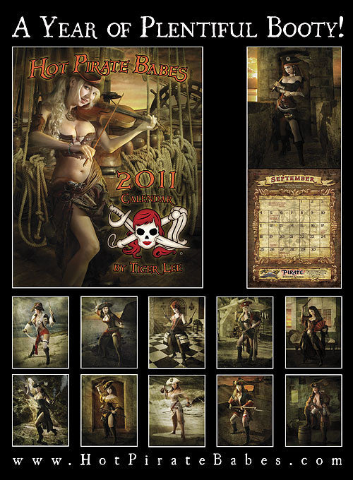 2011 Hot Pirate Babes Calendar