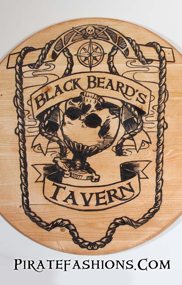 Black Beard&#39;s Tavern Signs