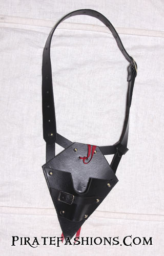 bloody hip holster belt example side view