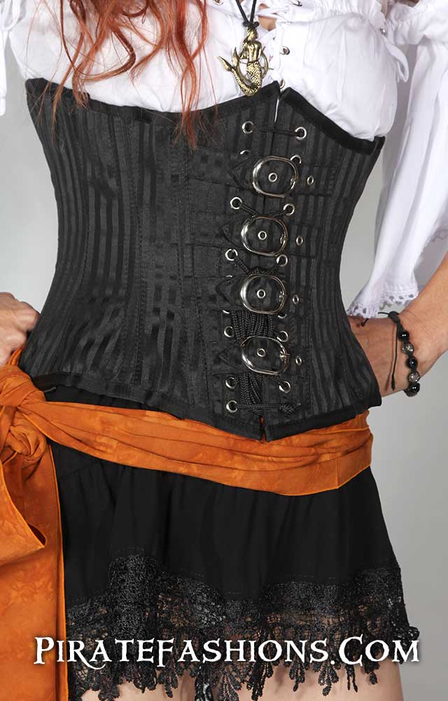 Black Underboob corset belt.  Underboob corset, Corset outfit, Underboob  corset outfit