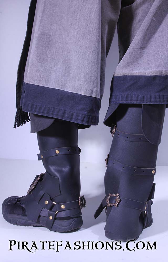 Combat Boot Topper Buccaneer Boot Toppers - Pirate Fashions