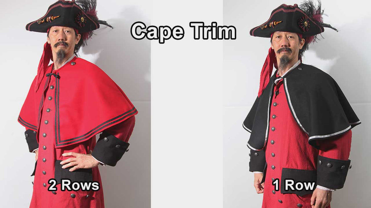 7 Seas Custom Pirate Coat
