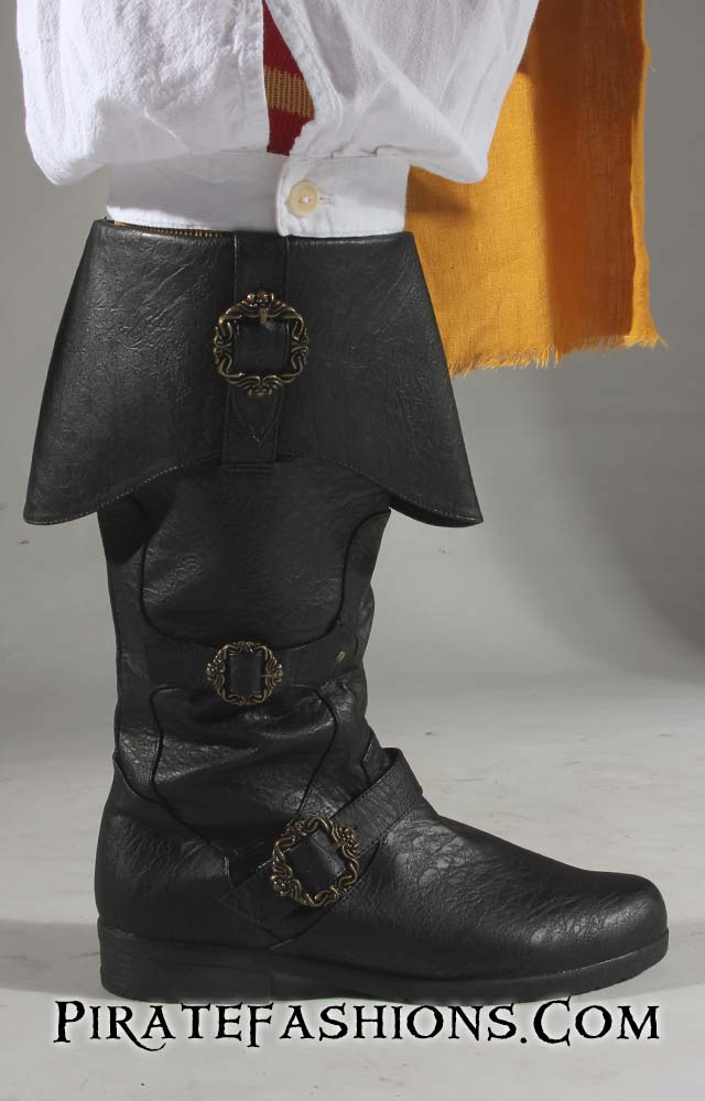 Boots N Buckle Shoes fer Pirates Pirate Fashions