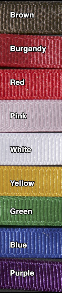 colors: brown burgundy red pink white yellow green blue purple