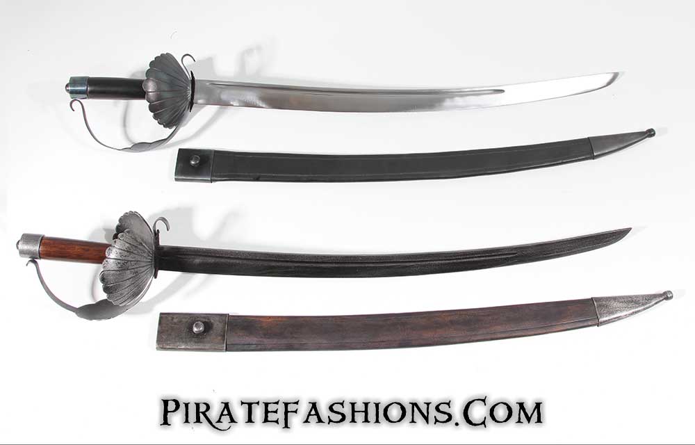 Shell Guard Cut Class Double Shell Guard Cutlass - Pirate Fashions