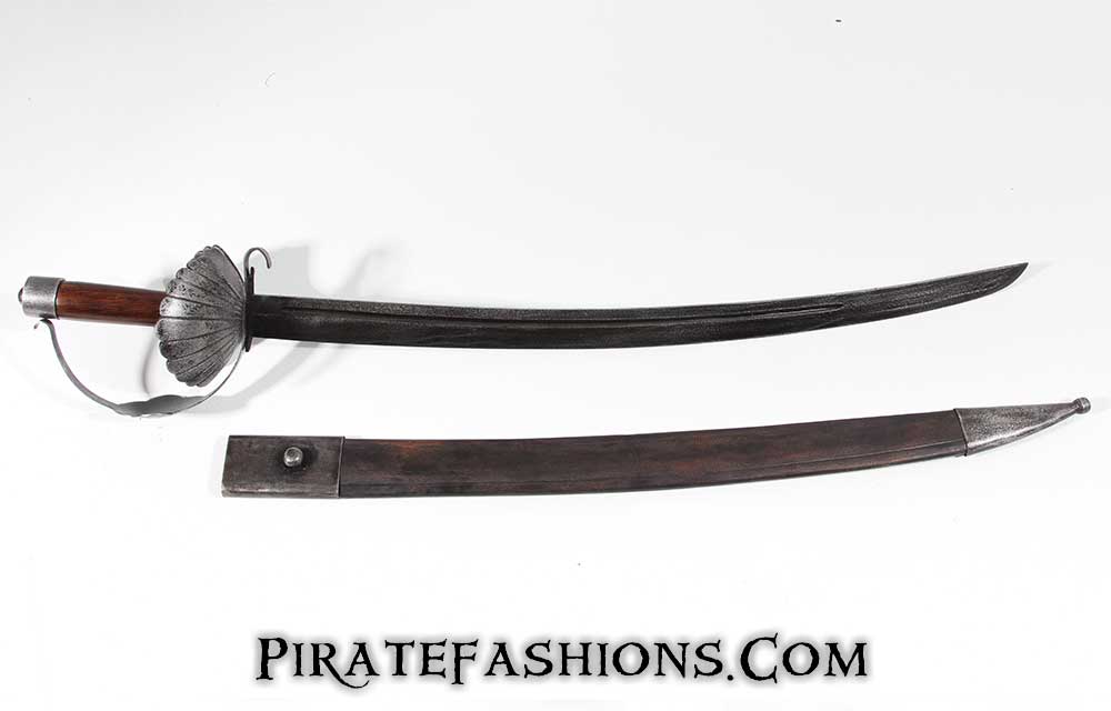 Shell Guard Cut Class Double Shell Guard Cutlass - Pirate Fashions
