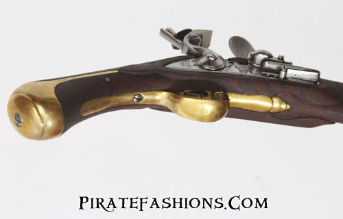 british heavy dragoon pistol bottom view