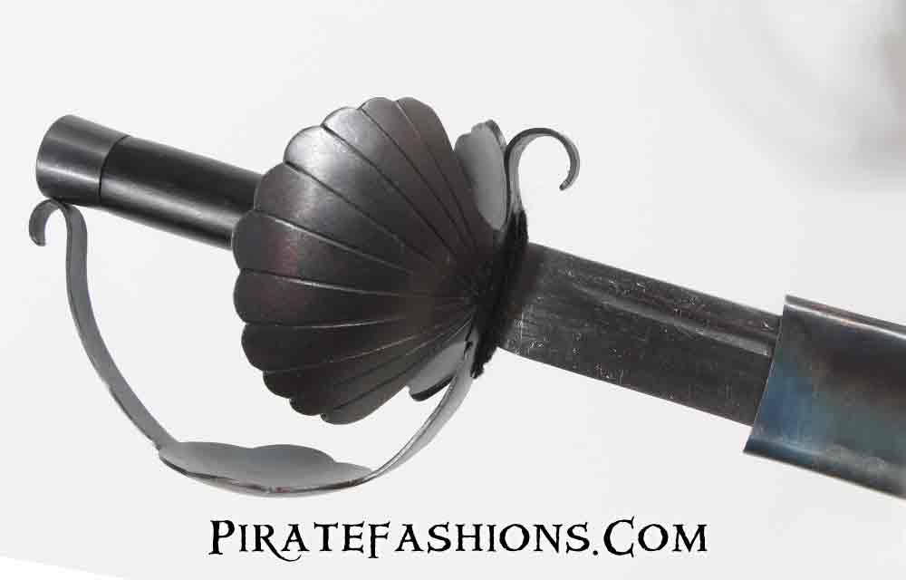 Authentic Pirate Sword, Cutlass, Hanger, Cuttoe - Pirate Fashions