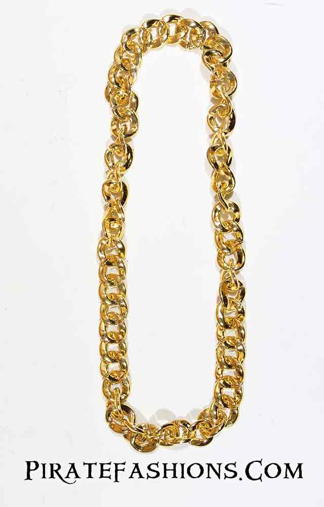 Gold Specialty Chain Necklace