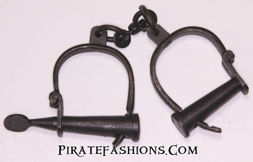Hand Shackles In Use