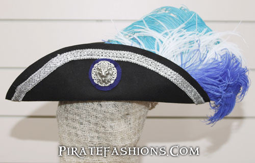 decorated swashbuckler pirate hat
