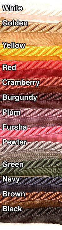 Hat Pin Edging Color Options