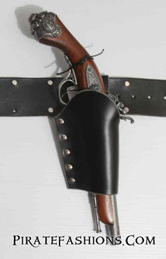  HLGQ Medieval Flintlock Holster, Western Cowboy